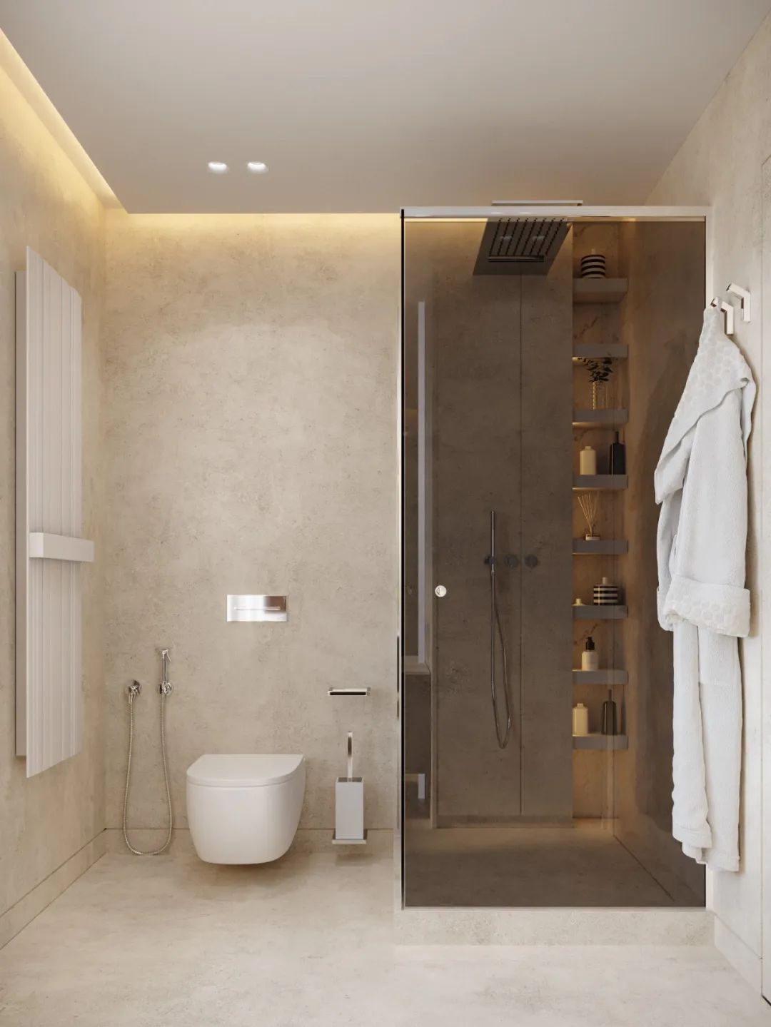 德国极简高雅公寓设计丨Alexey Golub-18