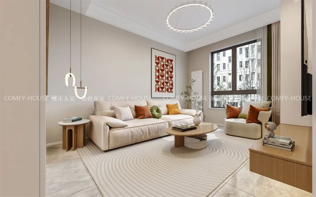 【马鞍山】80㎡丨空间会呼吸！现代简约风如何让家治愈又舒适-34