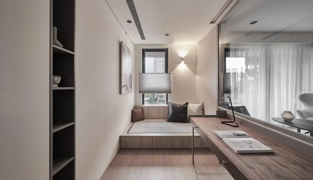 奶油色与白的优雅碰撞,岳蒙最新作品诠释空间魅力-19