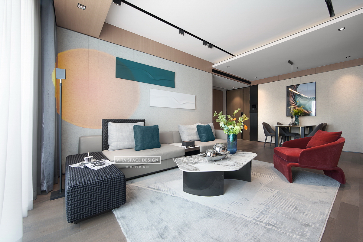 北站壹号 110m² 样板间设计丨维塔空间设计 & vitaCASA 软装设计-30