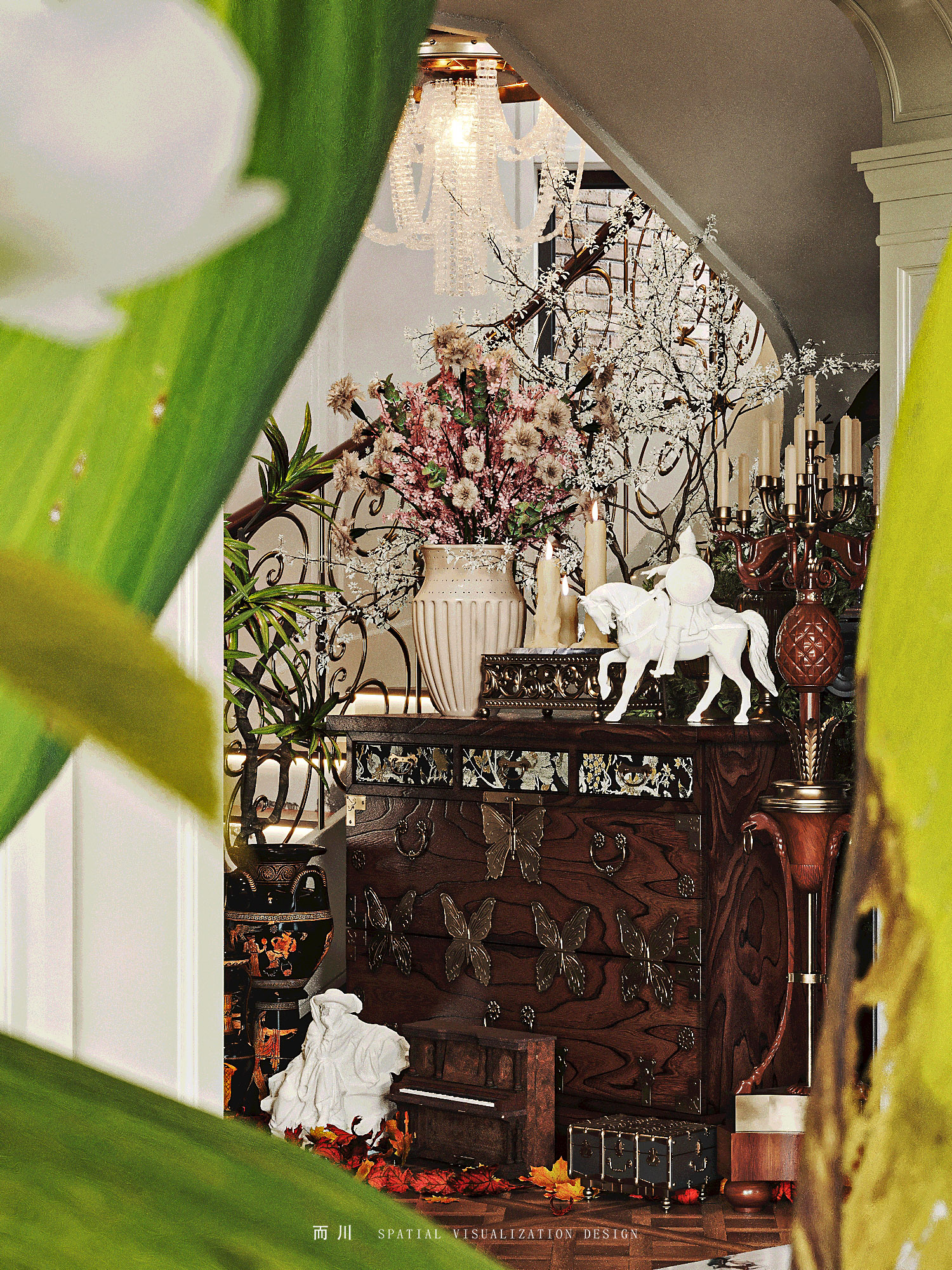 美式复古（壹）丨魔方空间设计-25