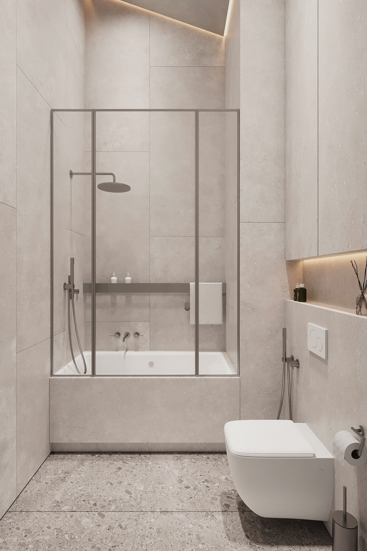 Project USA - bathroom, office and laundry.-2