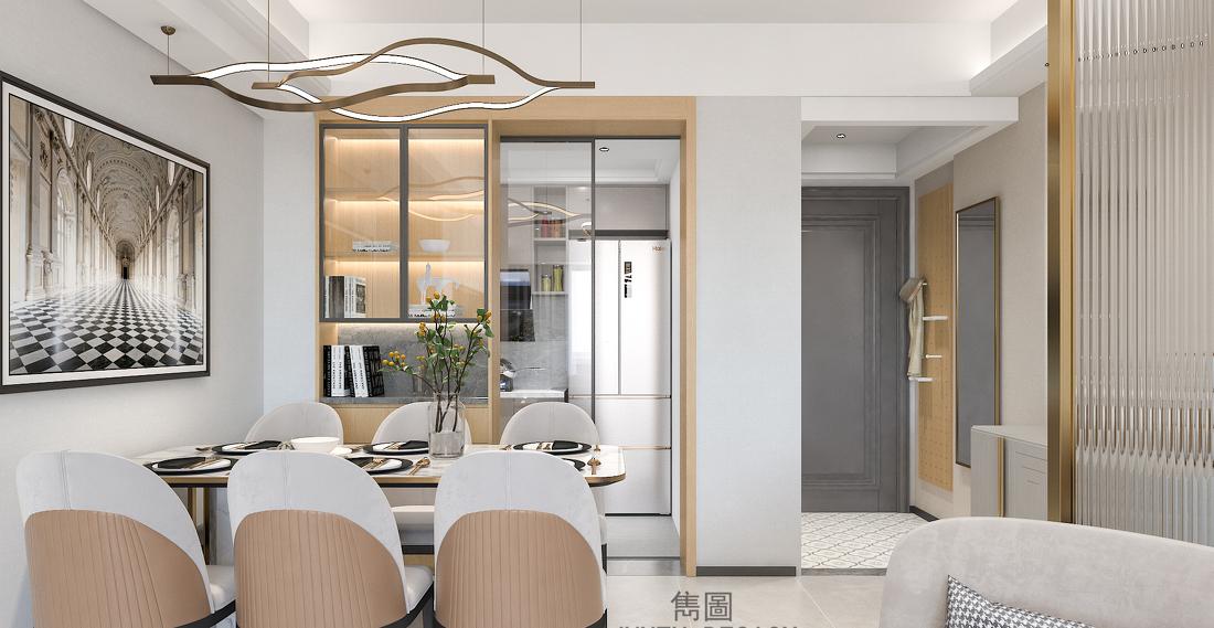 广州天河区 120m²现代轻奢收纳之家丨中国广州-11