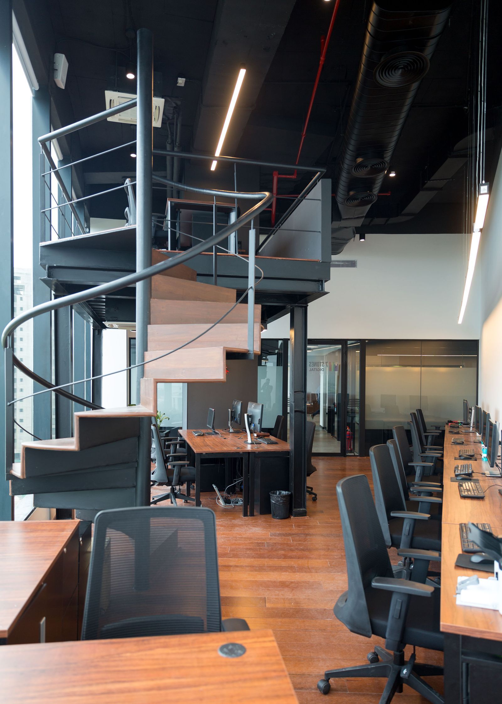 Chennai The Hive（金奈蜂巢共享办公空间）丨印度金奈丨孟加拉鲁尔MYVN Architecture-30