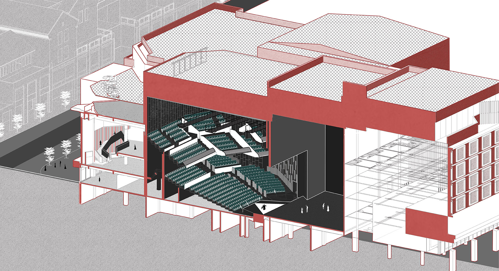 东坡剧院改造,杭州 | 典尚设计-27