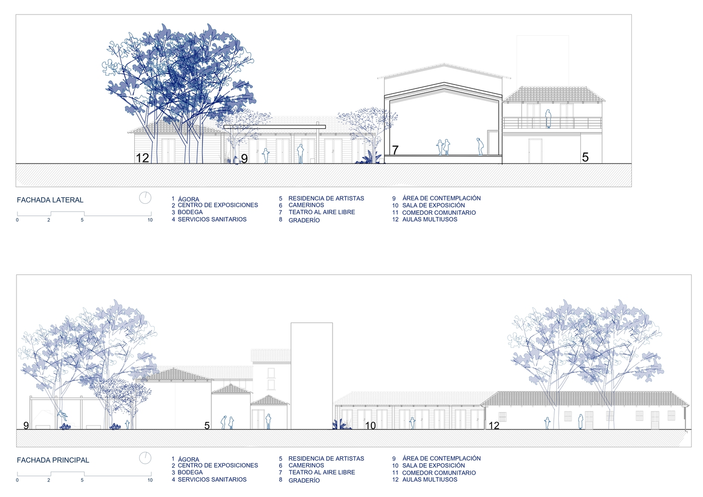 墨西哥旧市政屠宰场建设社区发展中心丨城市针灸实验室-33