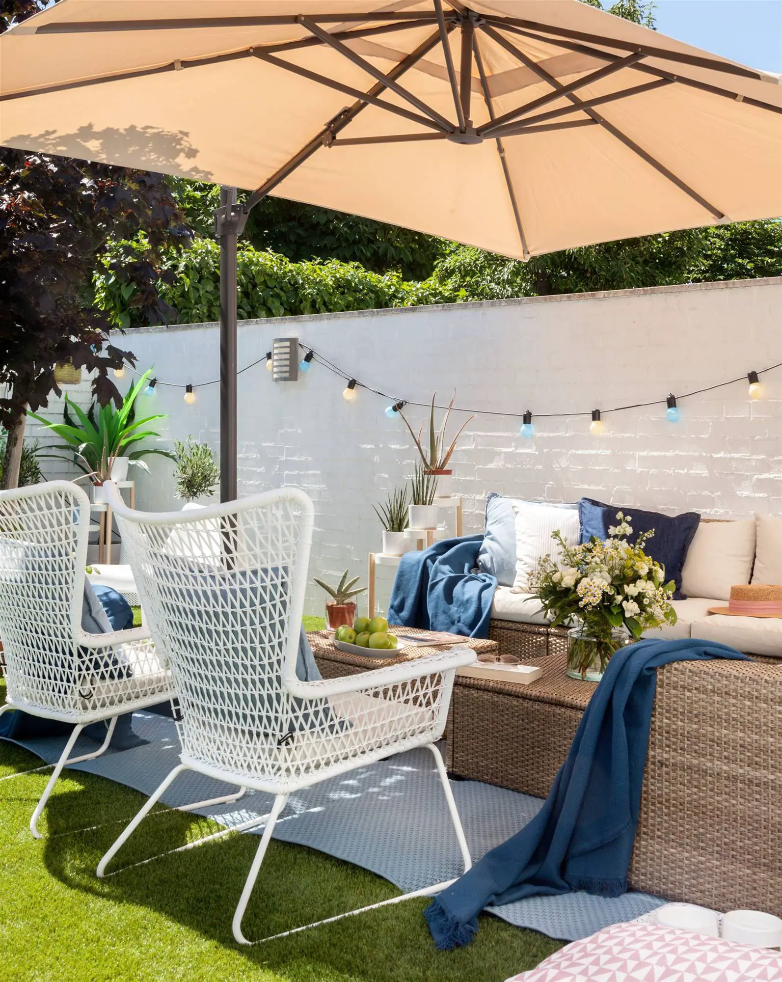 IKEA 打造城市绿洲花园阳台，演绎清新地中海风-2