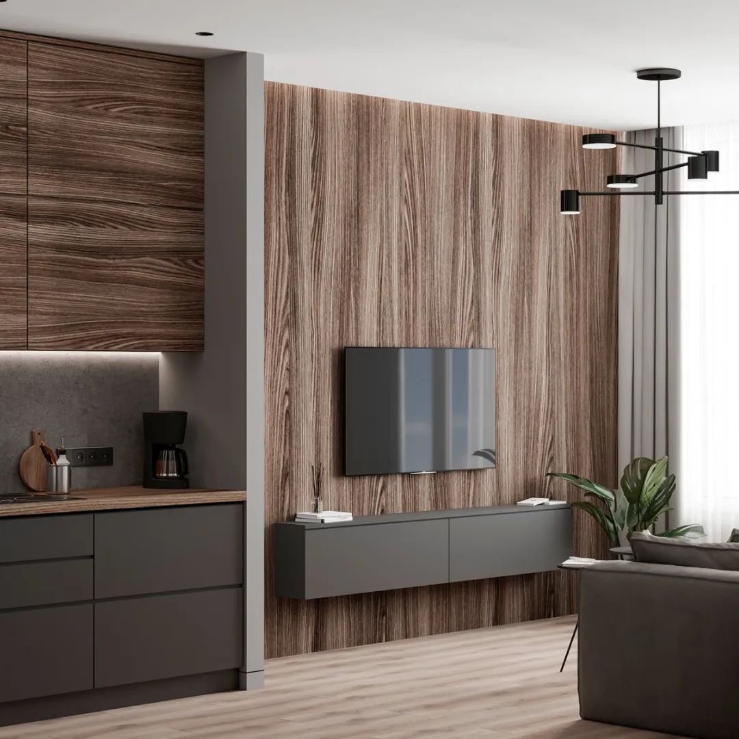 木灰色简约公寓丨Marina Bessmertnaya-39