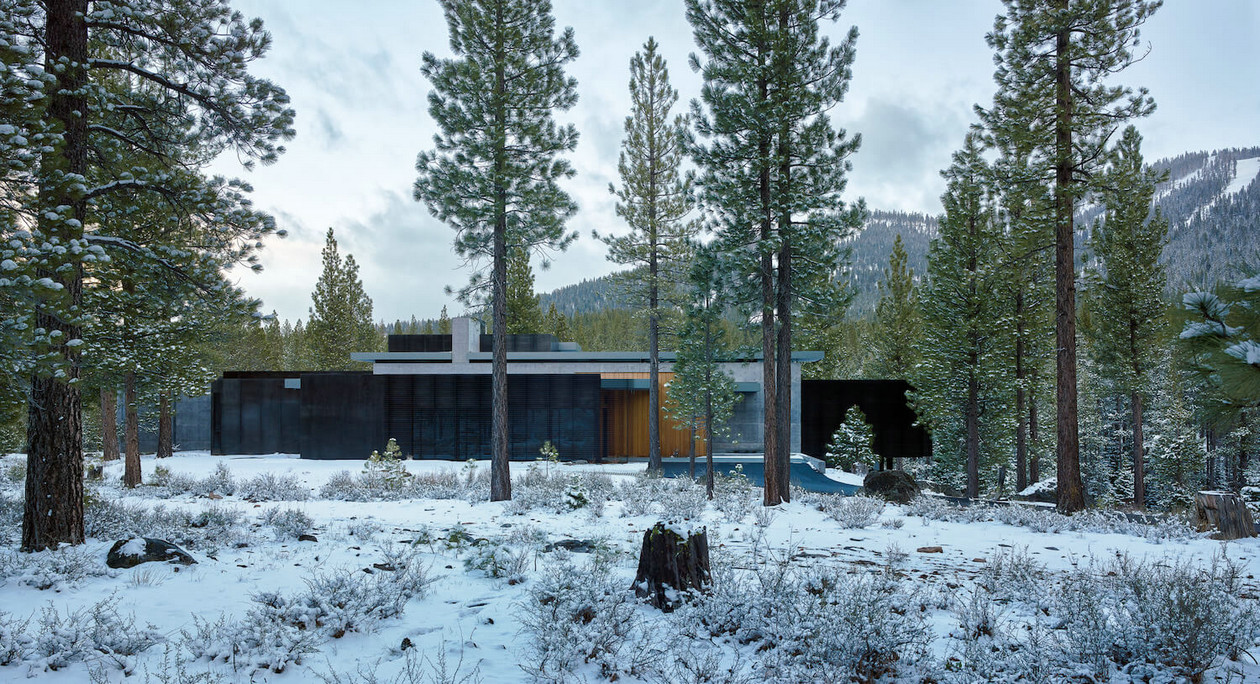 美国加利福尼亚州特拉基溪屋-33