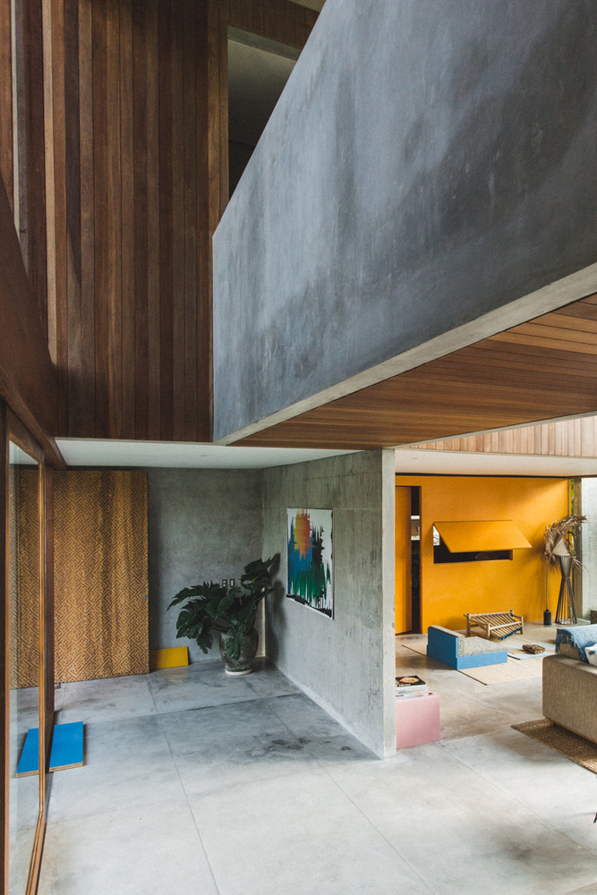 印度尼西亚巴厘岛“混凝土与木材的共生”住宅-37
