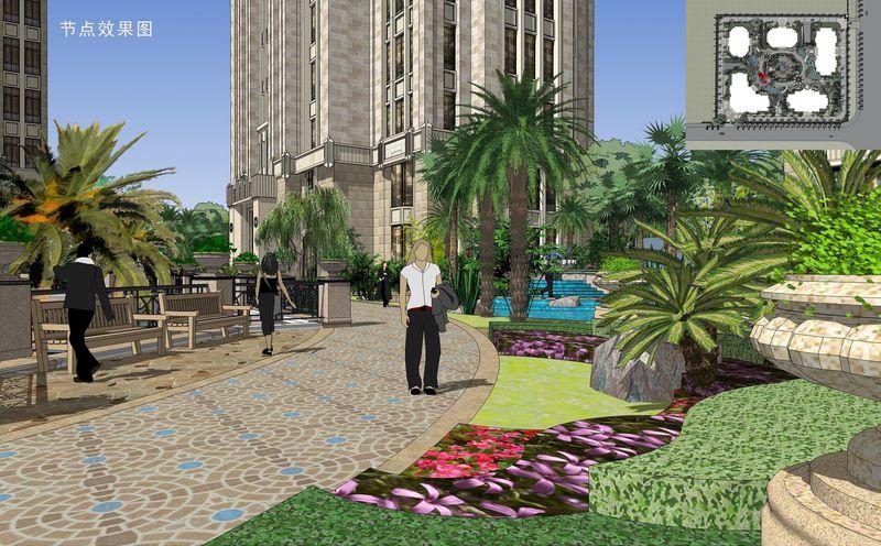 上海大自然-虹桥中心景观设计-5