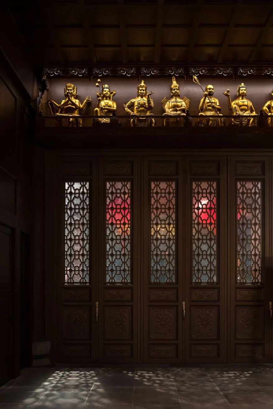 湖州白雀法华寺真身殿室内照明设计丨中国湖州丨栋梁国际照明设计(北京)中心有限公司-19