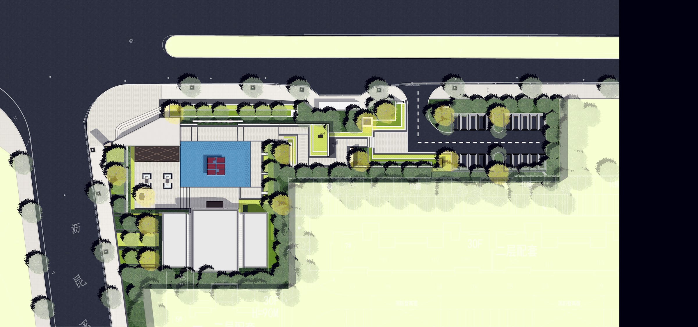 上坤碧桂园大都会东向景观设计丨DSA Gorup-27