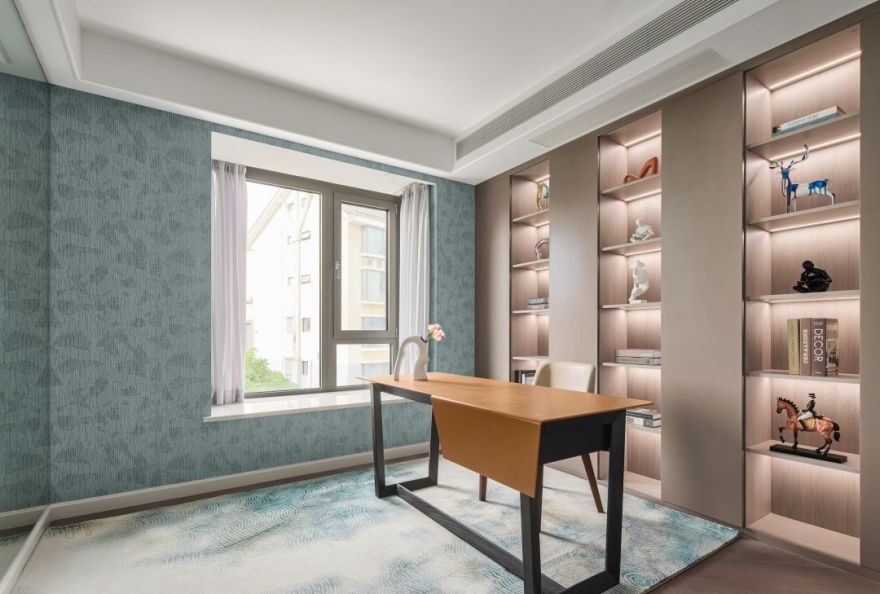 浮岚暖翠 · 南京别墅的现代私宅设计丨中国南京丨纯一空间设计-30