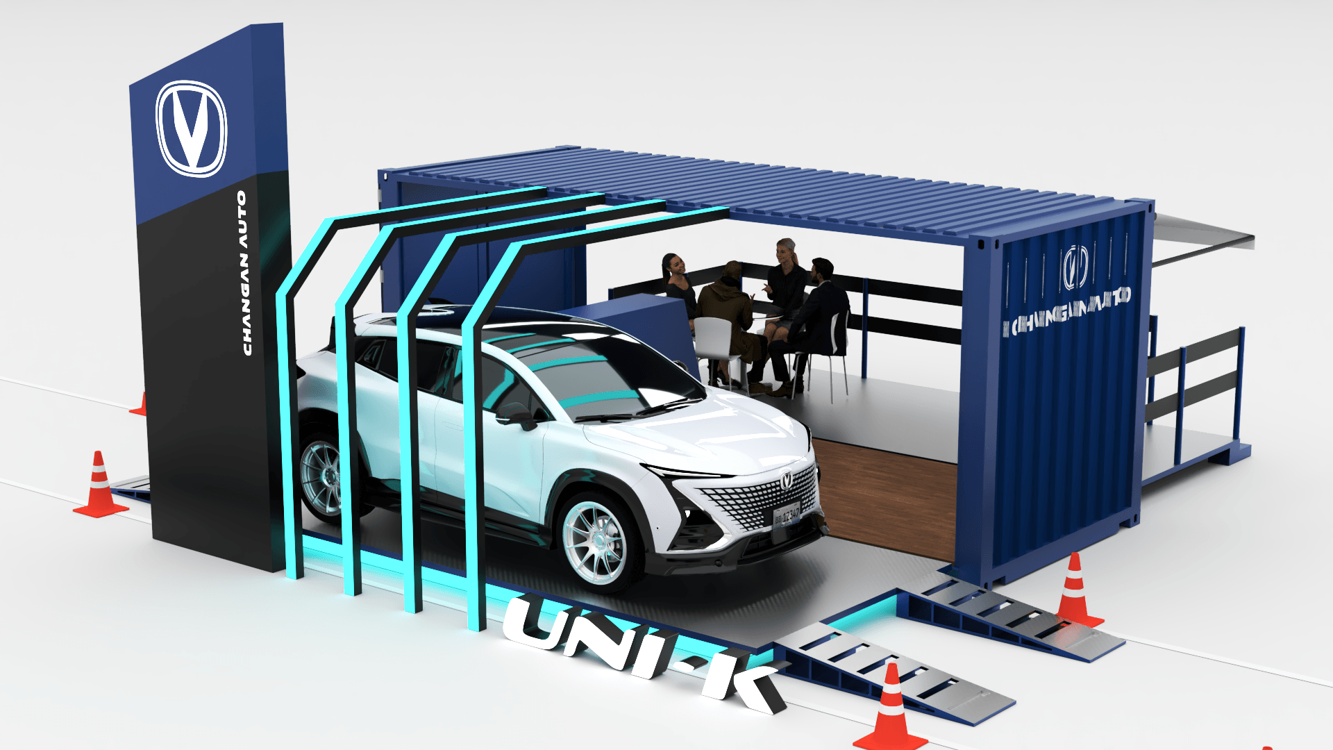 Booth Driving test Changan-6