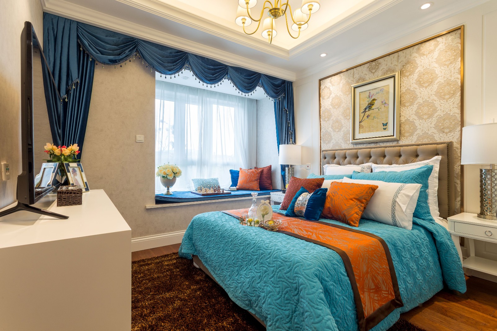 华宇集团·苏州·林泉雅致 108 户型软装设计-19