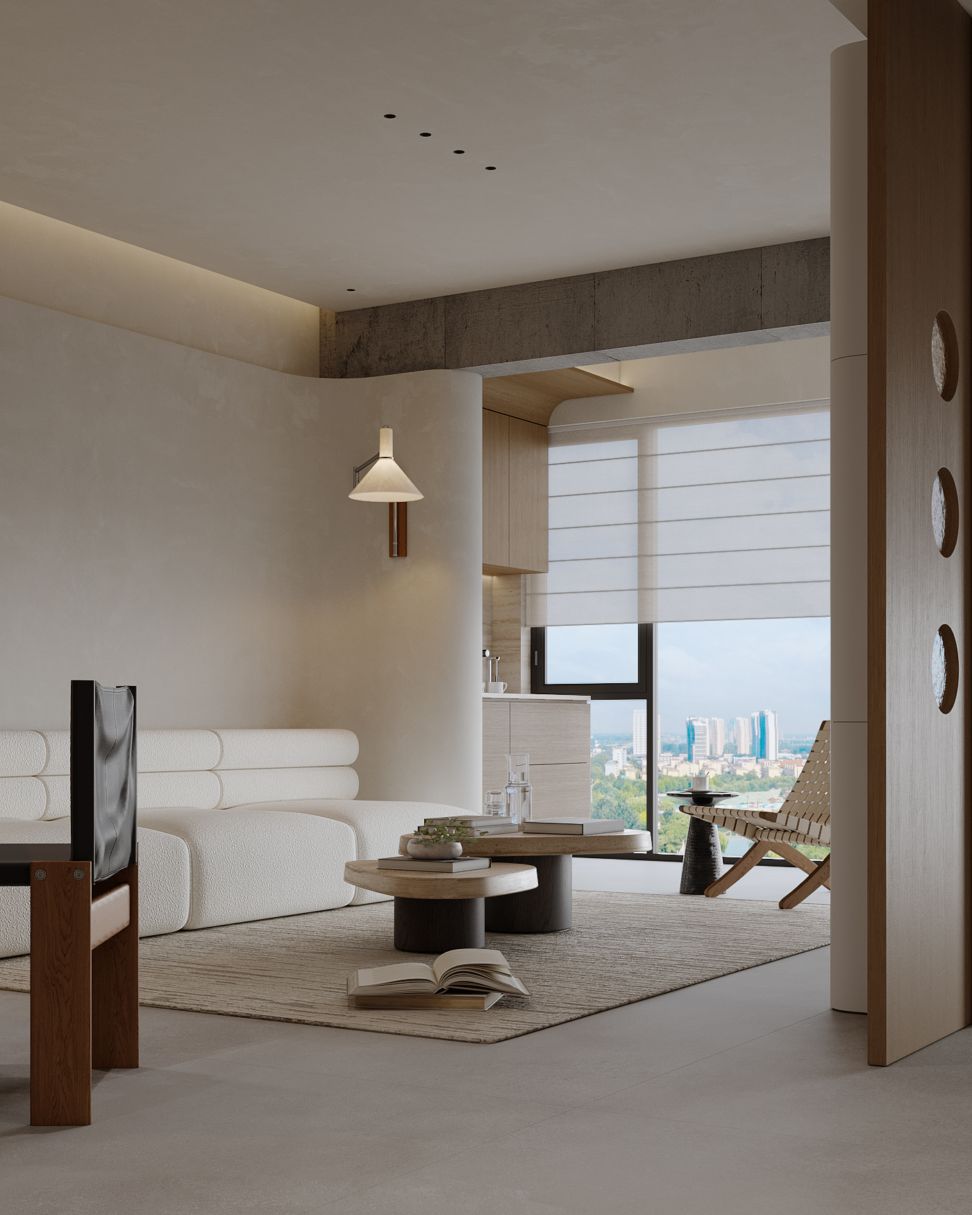 Vike表现新作·现代原木家丨末舍设计-5