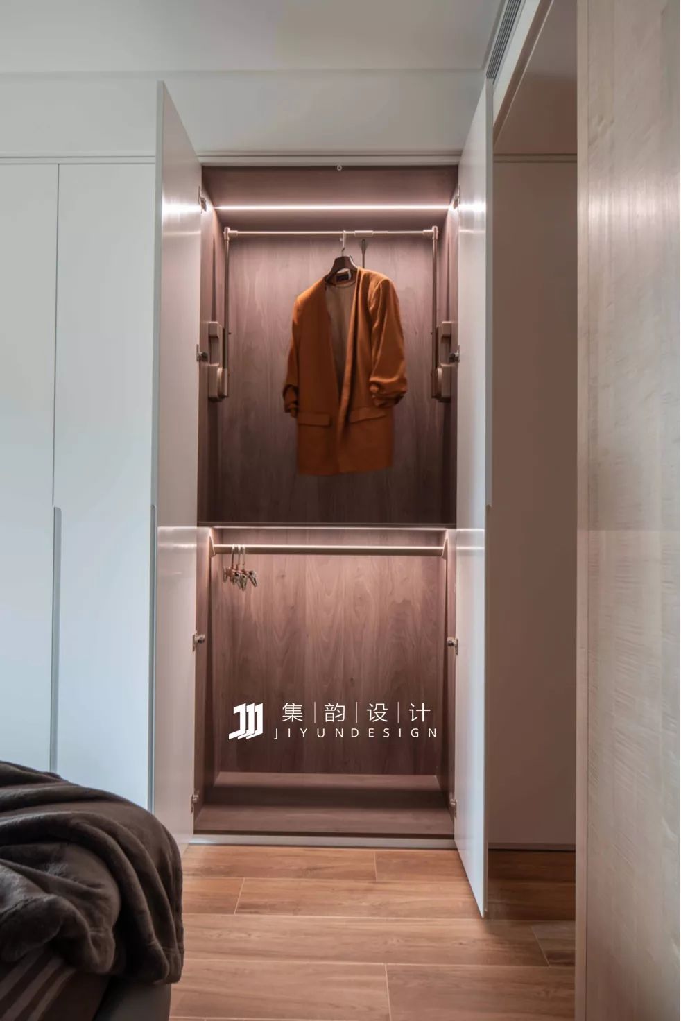 集韵设计|| 西安 160㎡现代简约之家,藏匿收纳空间的秘密-127