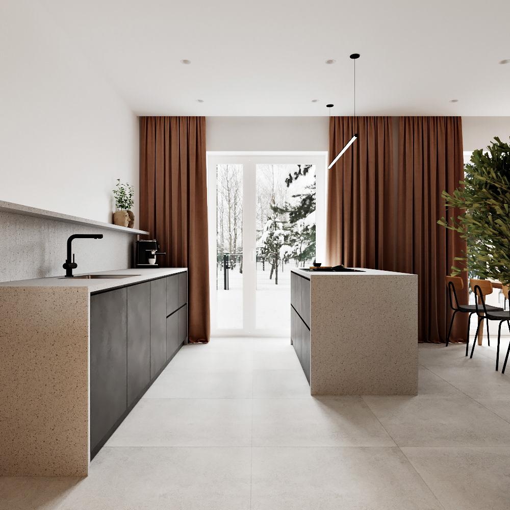 121平，现代简约二层空间设计！-4