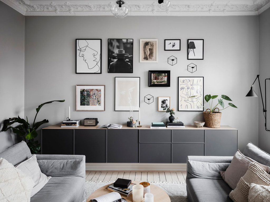 北欧风格瑞典公寓的时尚设计-1