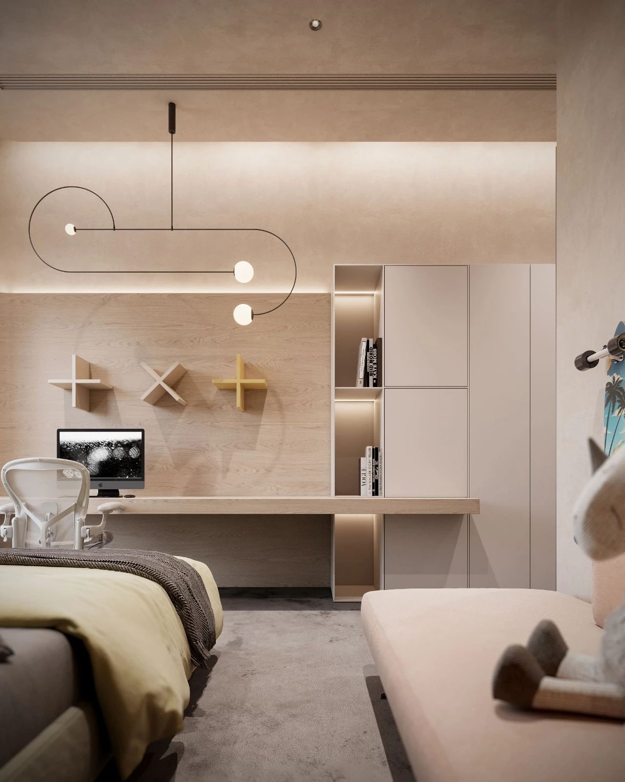 504㎡三层极简别墅设计丨LeQB Architects-100