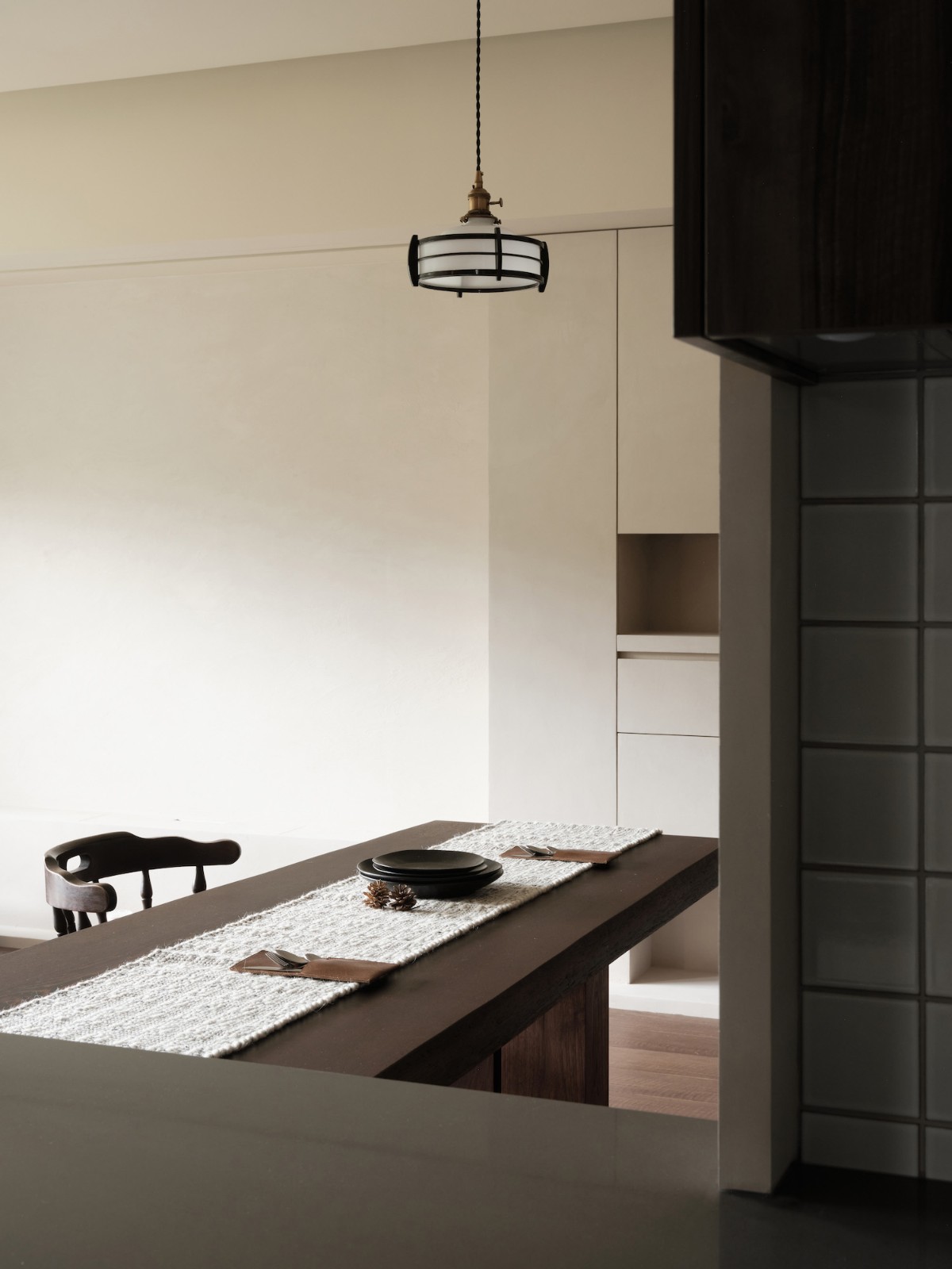 台北中性色极简公寓丨中国台北丨Zonedesign-12