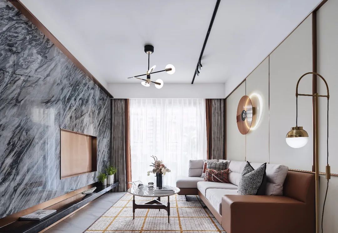 昆明天誉城售楼处与样板房 | 现代简约与爱马仕橙的碰撞-89