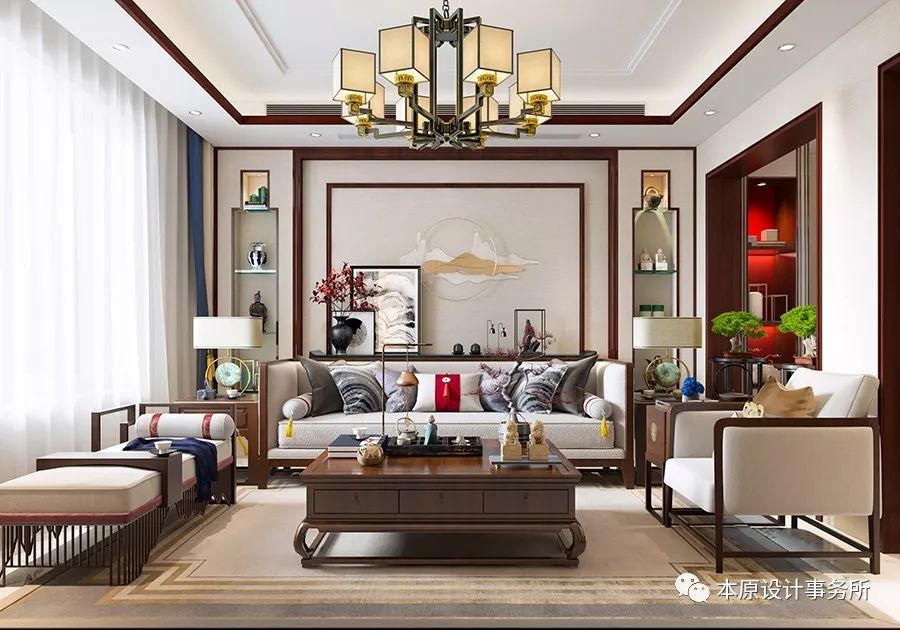 新中式韵意，本原设计事务所打造 240㎡诗意栖息空间-19