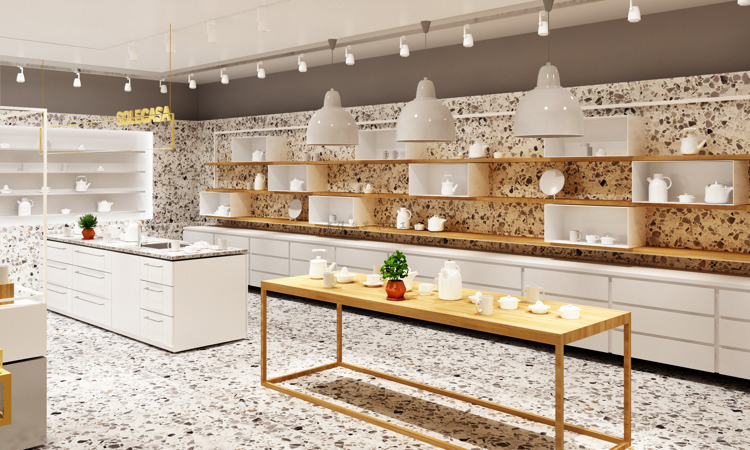 工装/阳光之家陶瓷家居精品店效果图表现-5