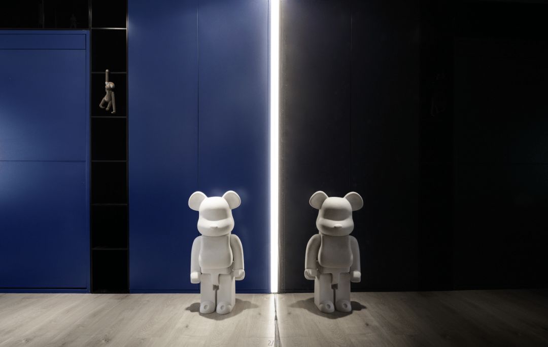 迷你 Loft 的时尚魔力 | 悬挑楼梯、电视隐身、楼梯悬浮-106