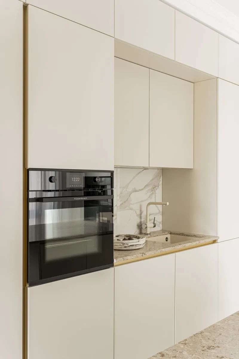 川谷堂 104㎡现代简约二人居丨Yulia Fambulova-19