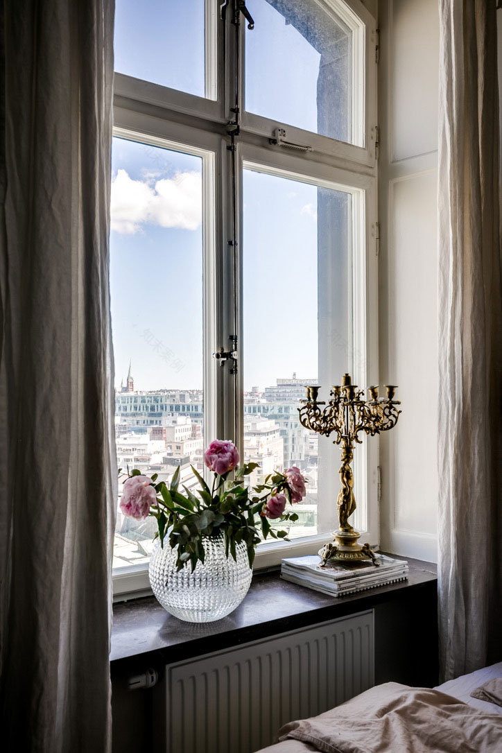 灰色调 48 平米一居室公寓的柔和魅力-10