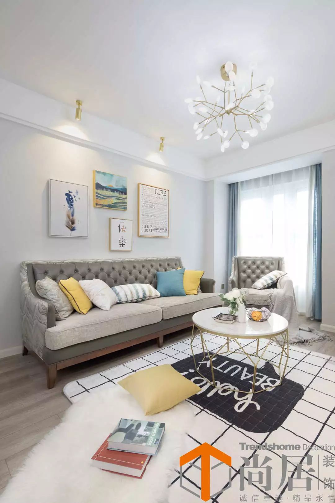 北欧风婚房设计丨尚居装饰主任设计师王娟-34