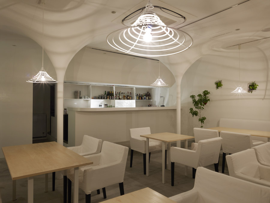 FUTURE STUDIO 的 l’ombre de ange 小酒馆和咖啡厅-25