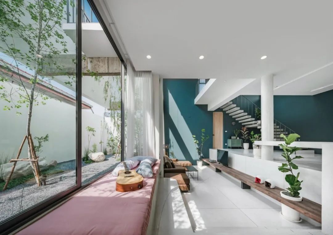 泰国清迈 400m²隐密住宅设计-23