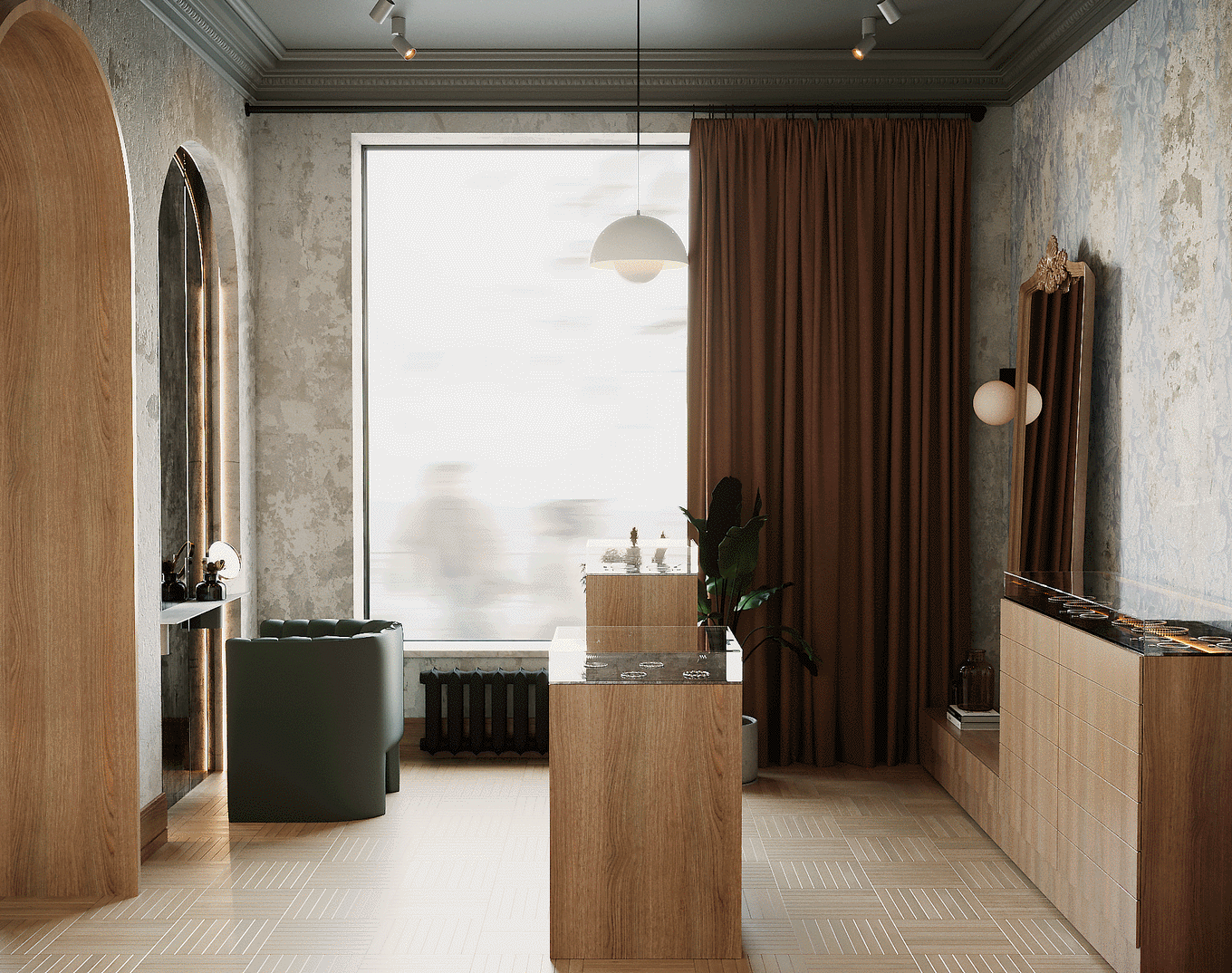 极具特色的商业空间，简洁而独特的设计-20