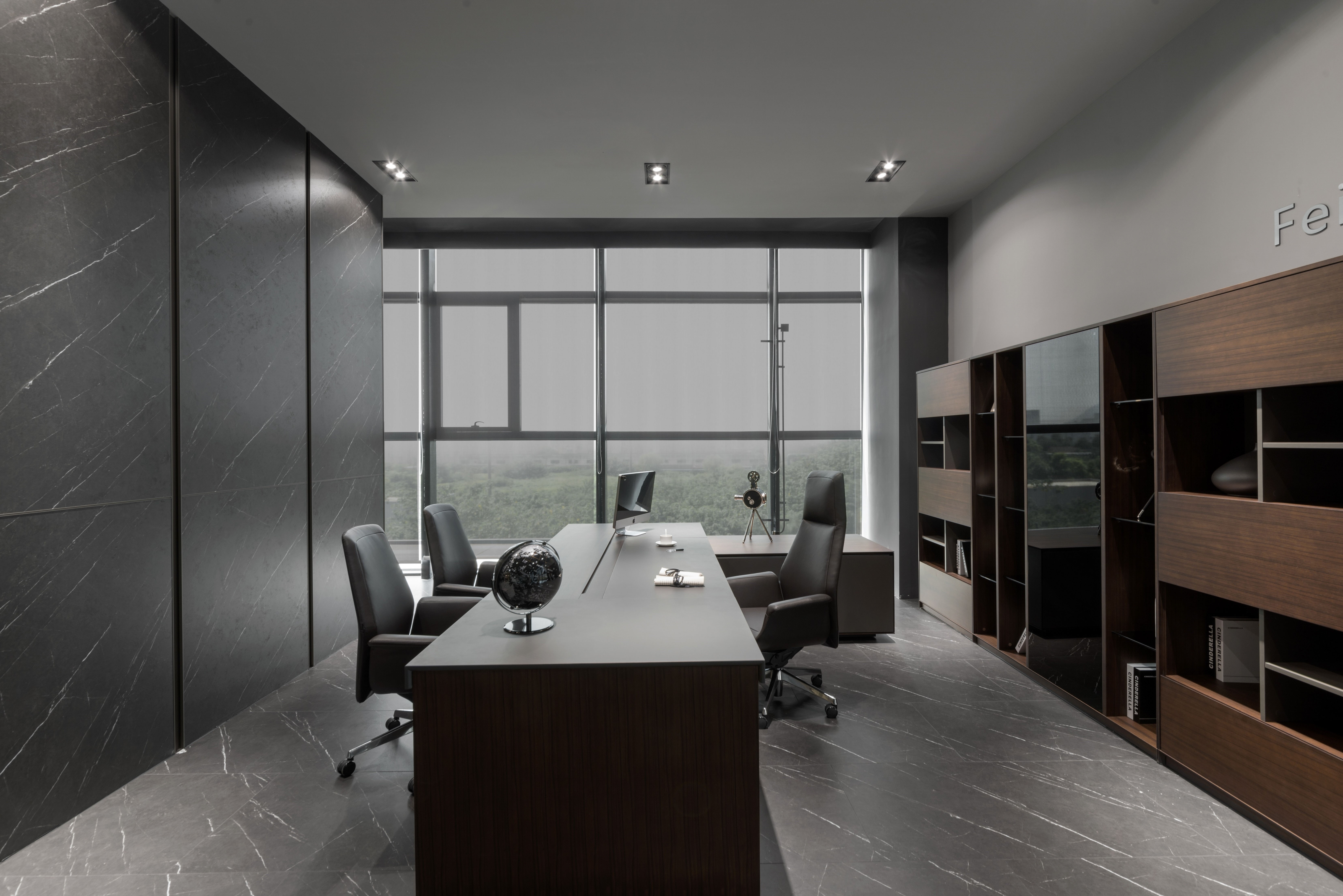 黑色厂房里的红盒子·科尔卡诺杭州办公展厅丨中国杭州丨因未设计-10