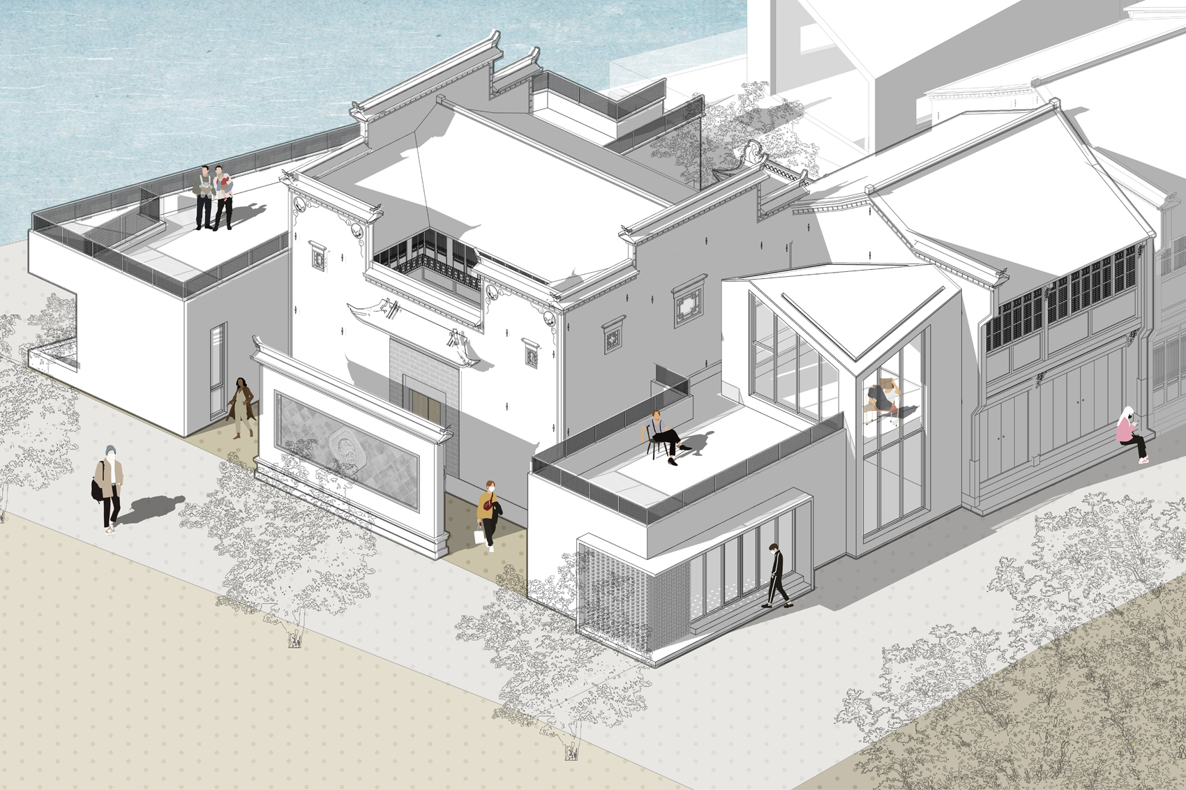 传承与转译：安徽旌德水街更新改造 / 未形建筑-50