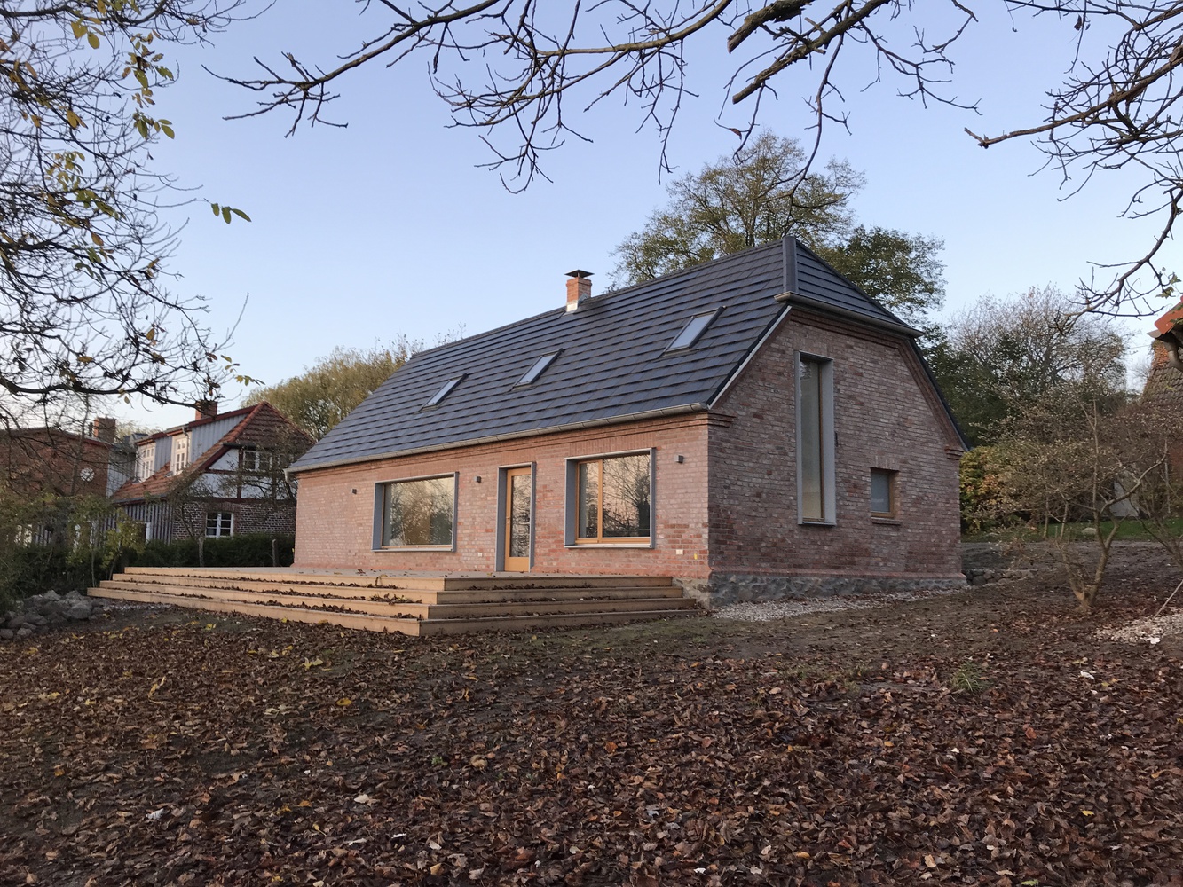 德国乡村百年老宅的现代复兴丨Hoff Architects,Sierra Boaz Cobb-6