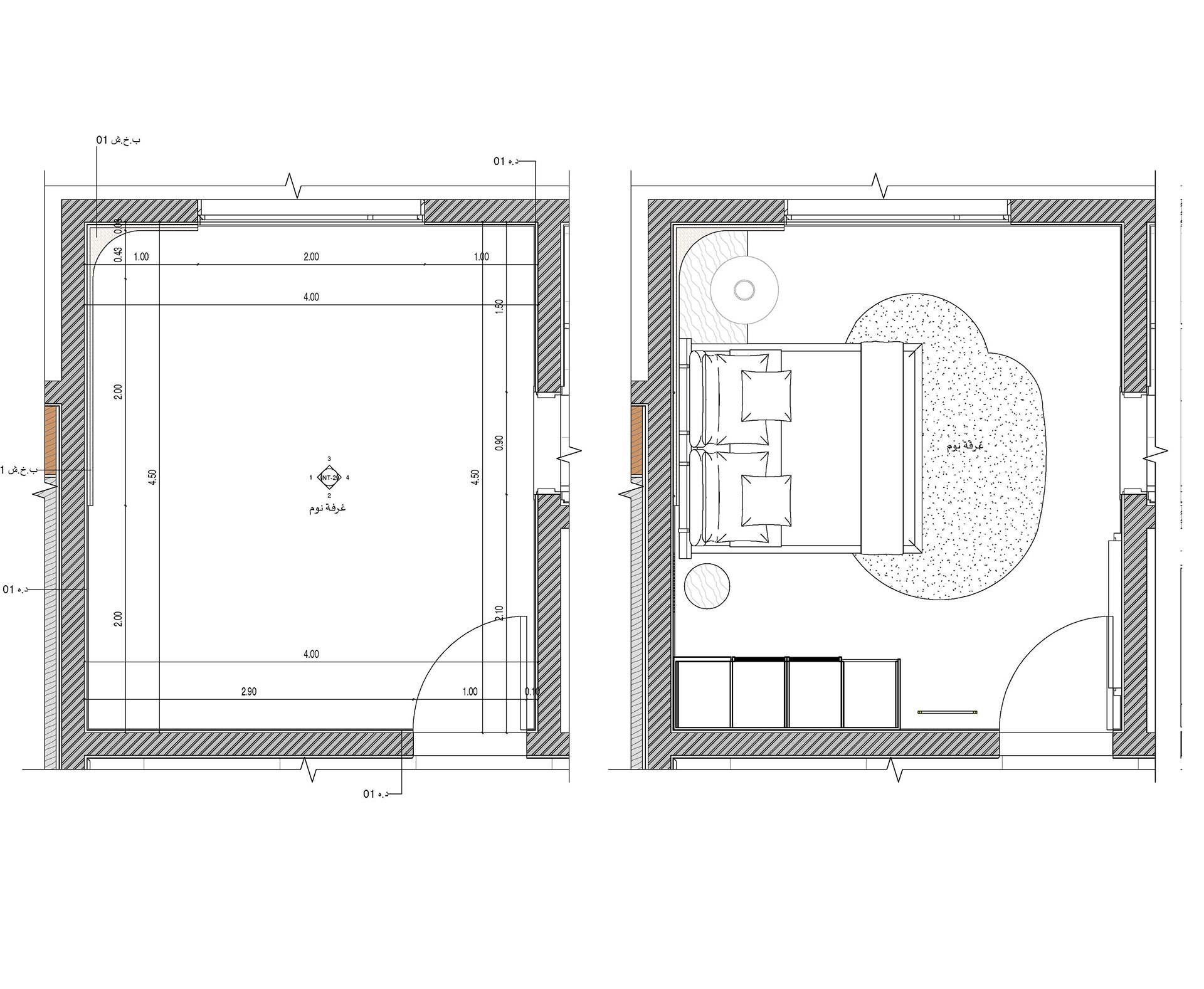 A·A 现代别墅室内设计丨沙特阿拉伯丨Bariq Consultants-35