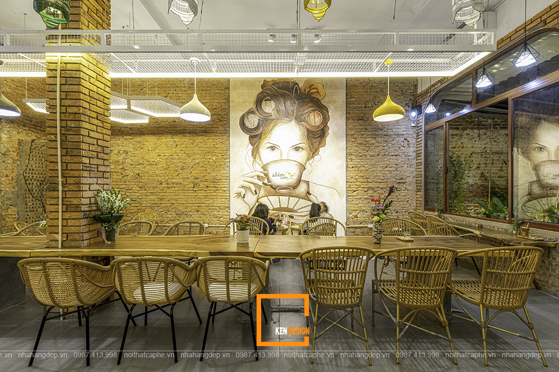 Hẻm咖啡馆装修工程丨越南河内丨KenDesign-45