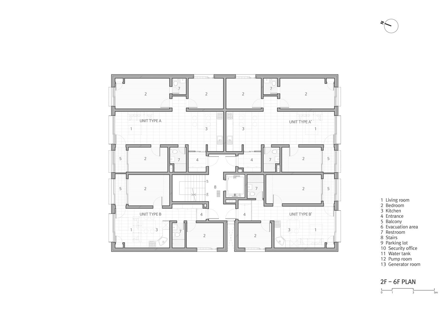 韩国黄脚住宅楼丨韩国首尔丨OALab-24