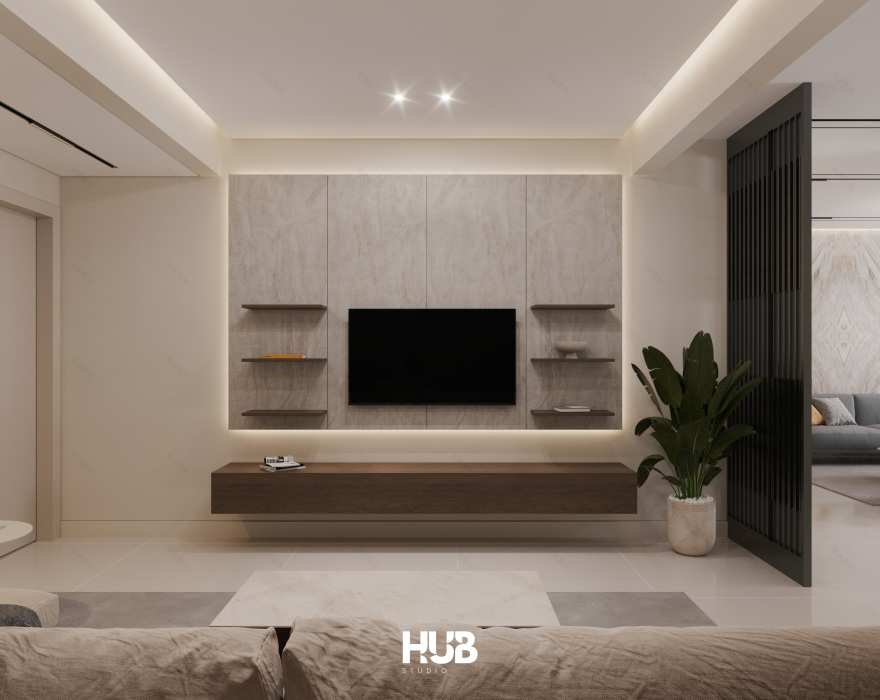 MODERN MINIMALISM APARTMENT(现代简约公寓)丨埃及丨STUDIO HUB-11