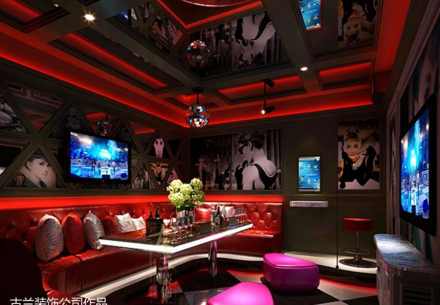 成都金堂吸引力 KTV 古兰装饰原创设计-4