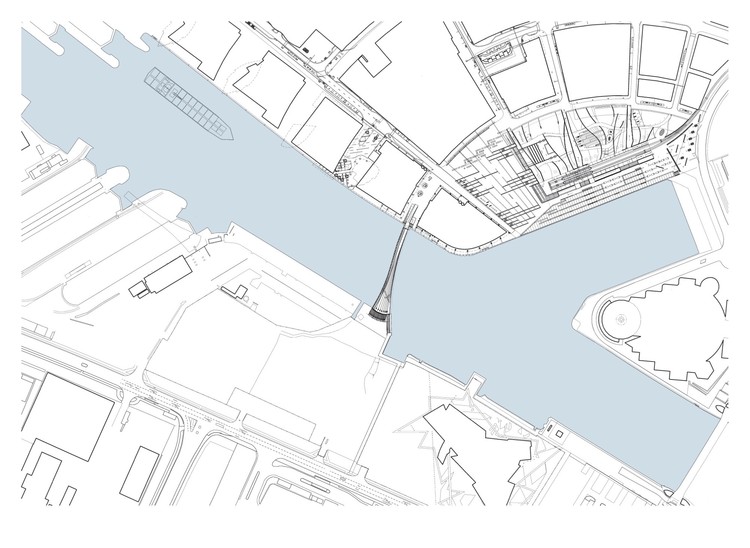 英国索尔福德码头 Media City Footbridge-8