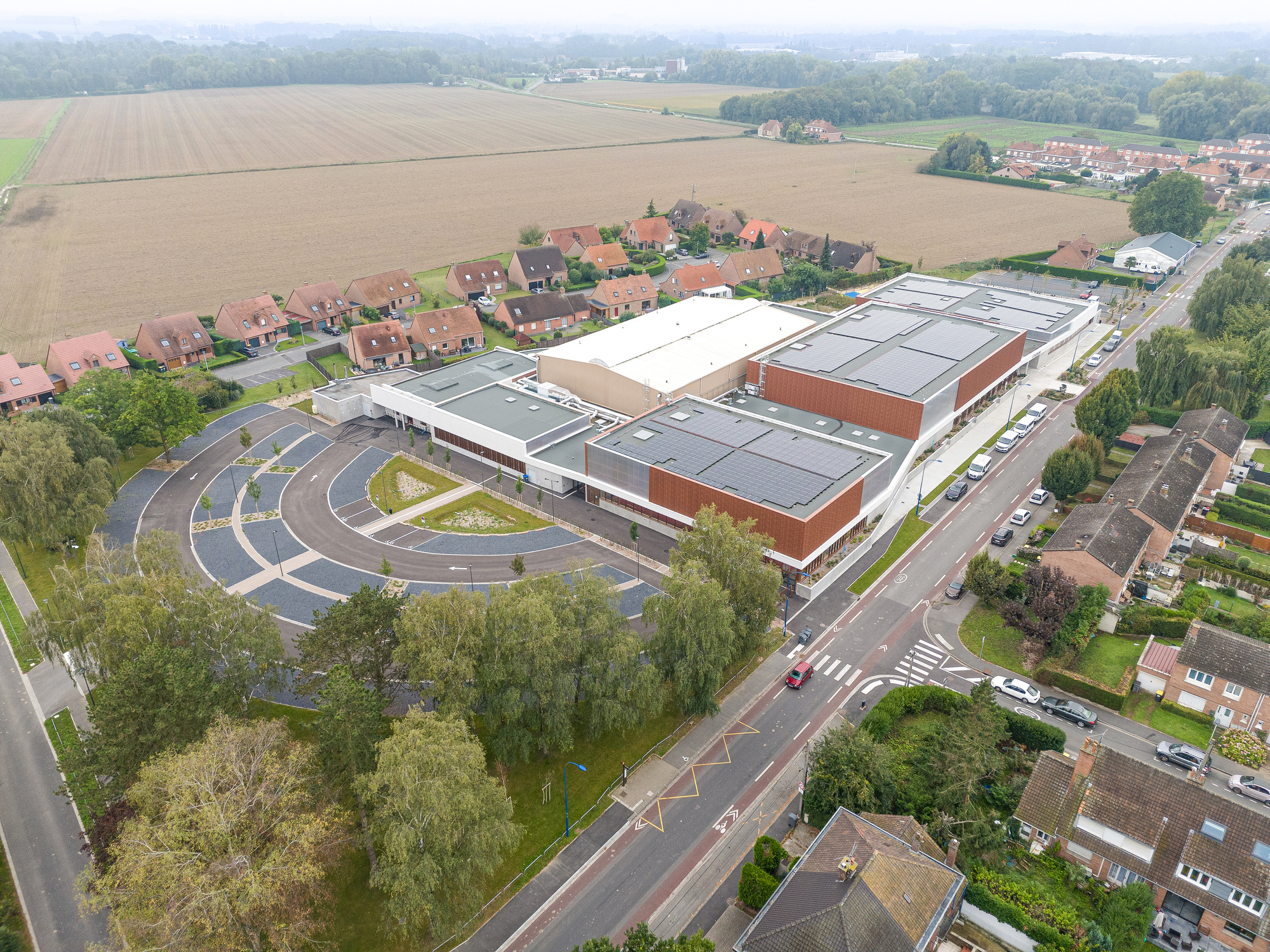 Wavrin 体育中心扩建项目丨法国丨ANAA Architectes-37