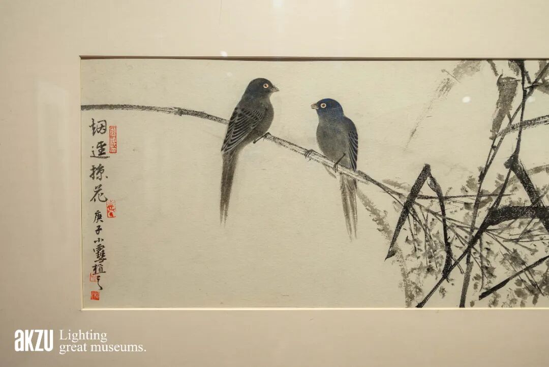 埃克苏美术馆照明项目|岳阳市美术馆：《在东方|画里中国诗意巴陵·当代中国画作品展》-52