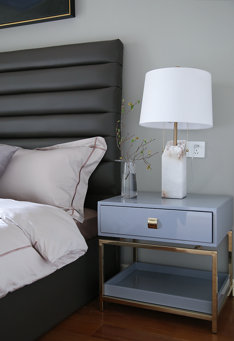 黛蓝绅士的 260㎡美式轻奢生活-51