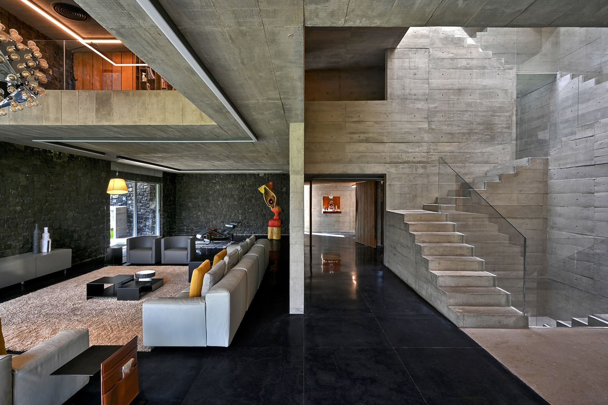 通向海景房的 150 级台阶丨印度丨Matharoo Associates-25