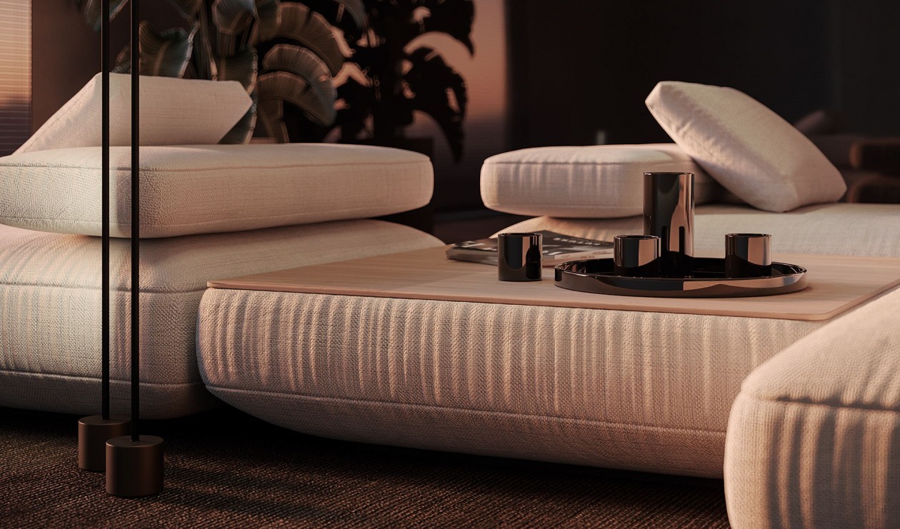 暖色调空间设计 夕阳的气息，既温暖又温馨-5